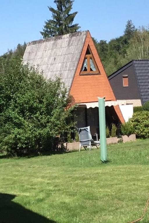 Gemuetliches Ferienhaus Mit Sonniger Terrasse Frankenwald Naehe Badesee Smart-Tv Lichtenberg  Exterior photo