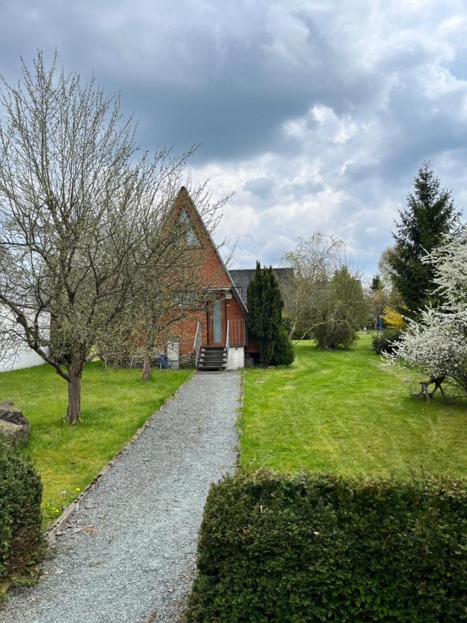 Gemuetliches Ferienhaus Mit Sonniger Terrasse Frankenwald Naehe Badesee Smart-Tv Lichtenberg  Exterior photo